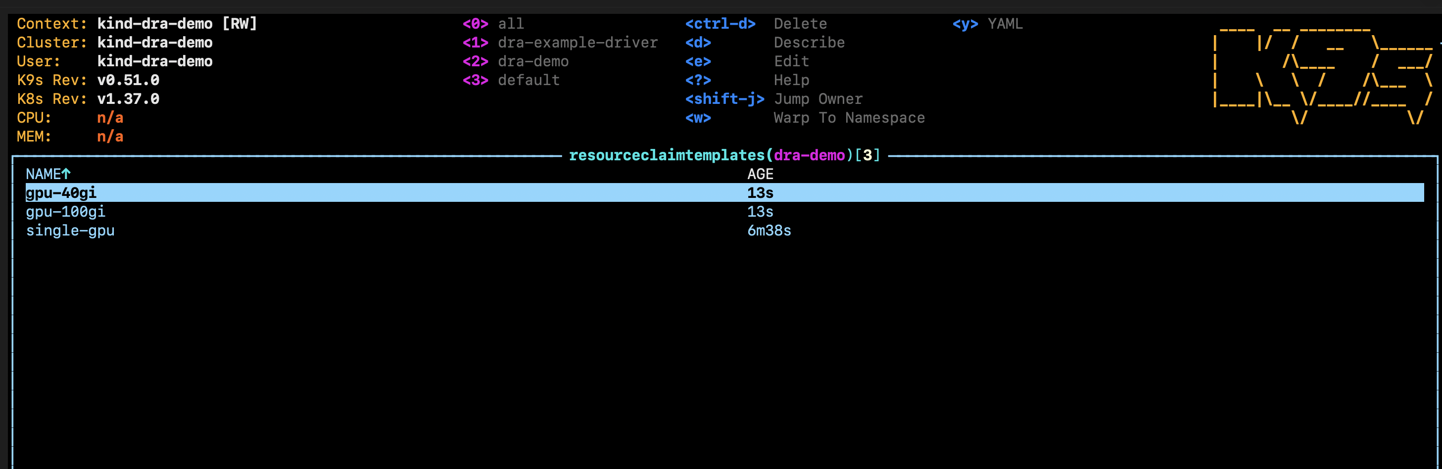 ResourceClaimTemplates